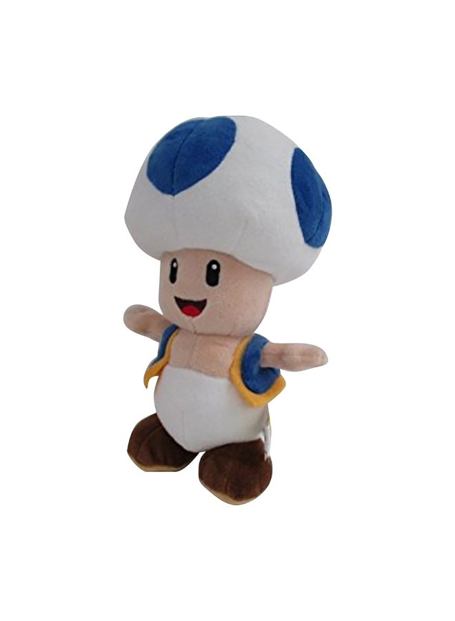 Super Mario Blue Toad Plush Toy (20 Cm) - Image 2