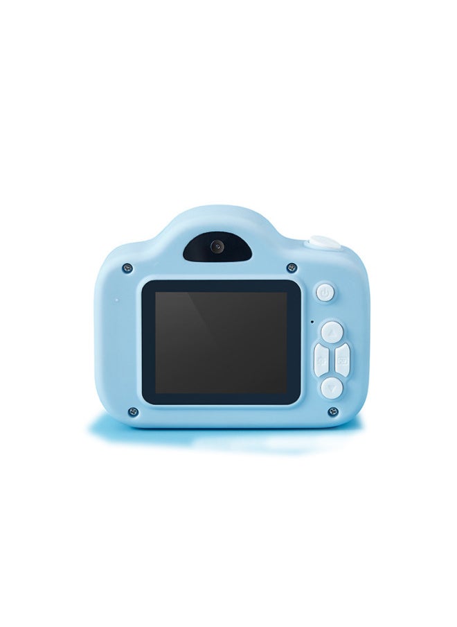 HD Digital Camera Mini Photo Video Student SLR Toy Gift Children's Camera-Color:Blue HD Dual Camera  - Image 1