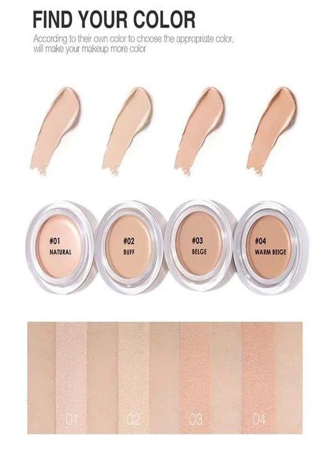 COSLUXE O TWO O Eye Primer, Universal Cooling Eyeshadow Primer, 5.5g Eyeshadow makeup base primer, Eyeshadows primers, Eye base primers, (02 - BUFF) - Image 3