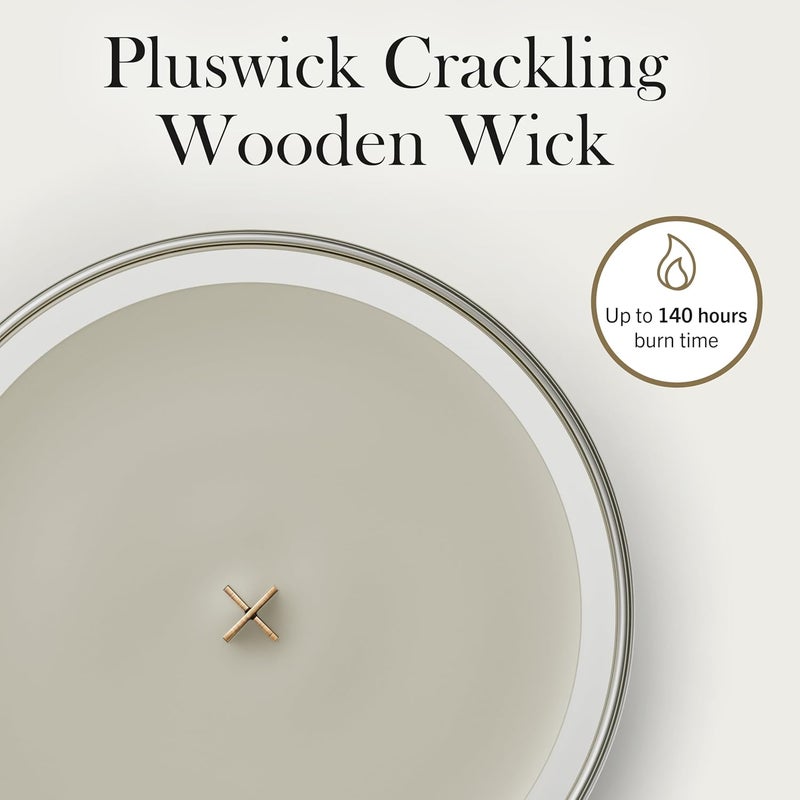 وودويك شموع WoodWick عطرية بفتيل متشقق، شموع على شكل ساعة رملية كبيرة للاستخدام بجانب الموقد، شموع ذات مدة احتراق طويلة: تصل إلى 130 ساعة، هدايا عيد ميلاد مثالية للنساء - Image 5