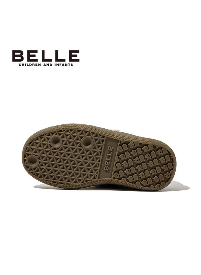 بيلي Belle Kids أحذية رياضية ربيع خريف أحذية جري أحذية تدريب أولاد بنين أسفل ناعم أحذية كاجوال أسود رمادي المقاس 35 - Image 5