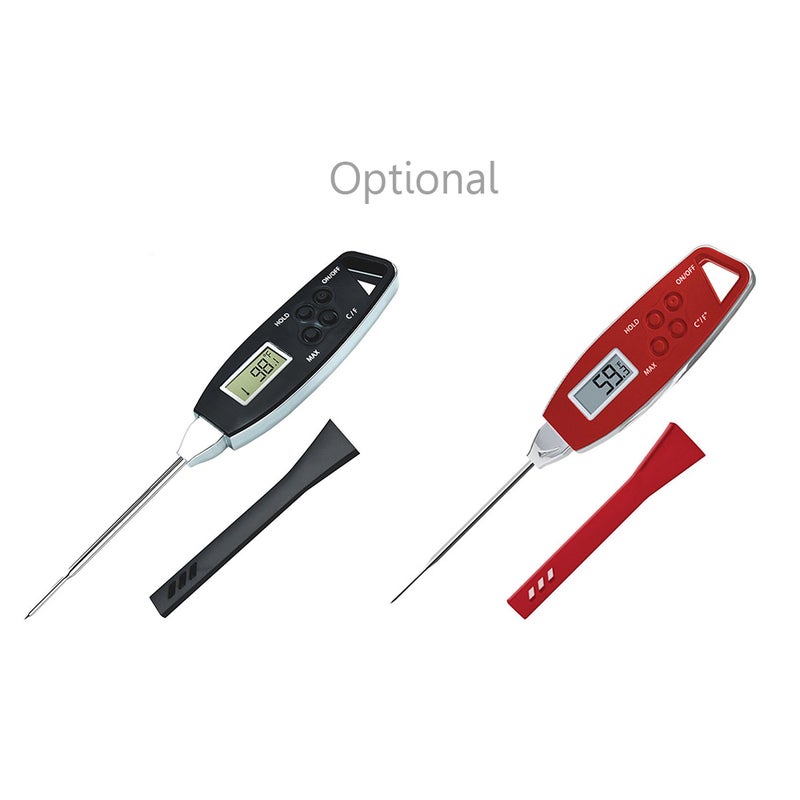 Instant Read Meat Thermometer Waterproof Barbecue Thermometer Pen-probe Food Thermometer for Kitchen Outdoor Cooking BBQ Smoker Milk - Image 4