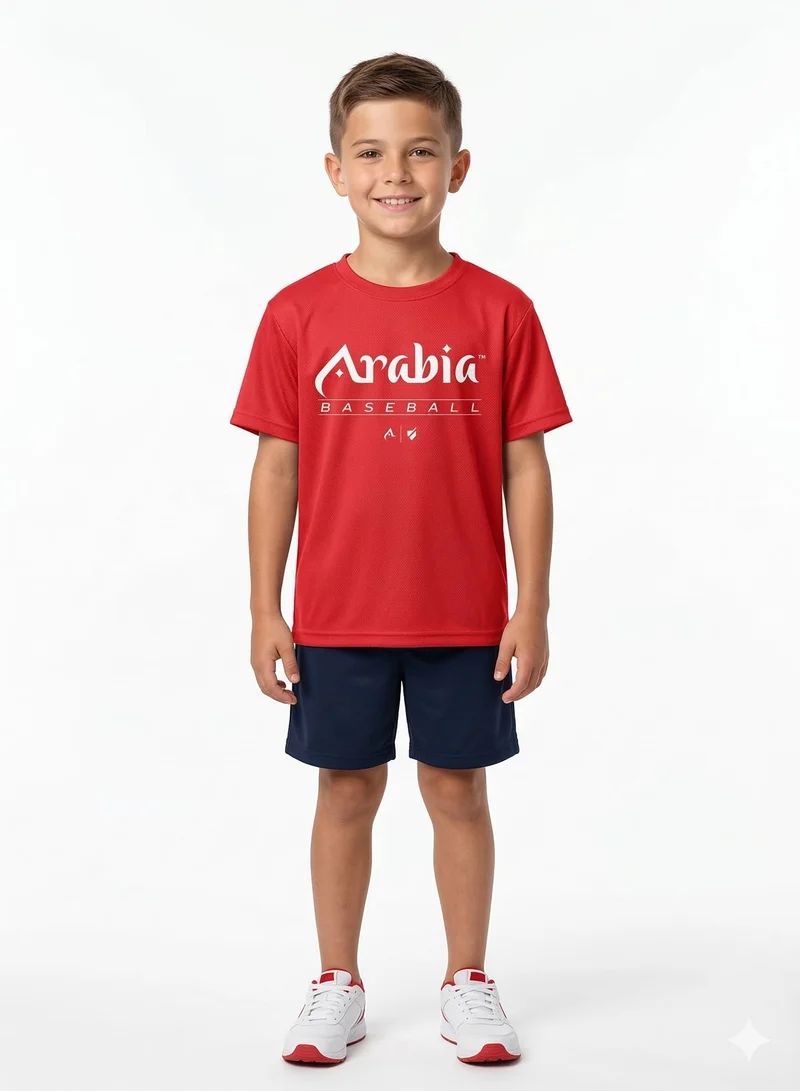 Baseball United Arabia Wolves Kids' Dugout T-Shirt