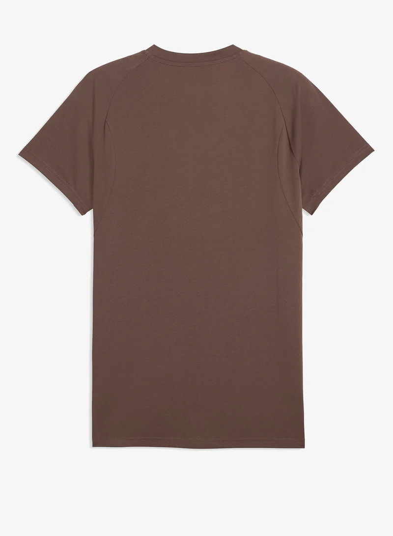 Puma Flat Bronze-Sand Dune Al Hilal Evostripe T-Shirt for Men | Best Price UAE
