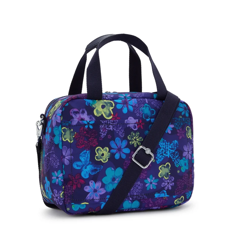 كيبلينغ Kipling  Miyo Dark Flwr Stamp Large LunchBag with Trolley Sleeve I2989-4FM