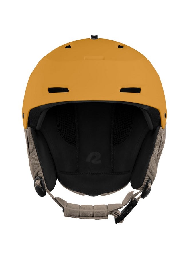 Retrospec - Zephyr Ski & Snowboard Winter Helmet For Adults Adjustable Ergoknob Dial With 9 Vents Abs Shell & Eps Foam For Snow Sports Removable Earmuffs - Image 1