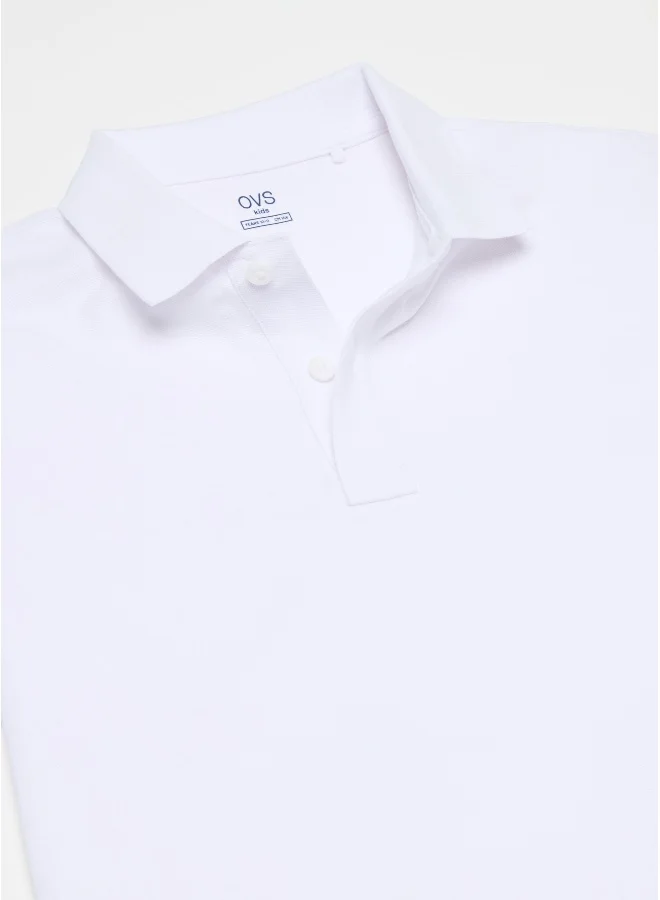او في اس Ovs Polo Solid   Optical Whit