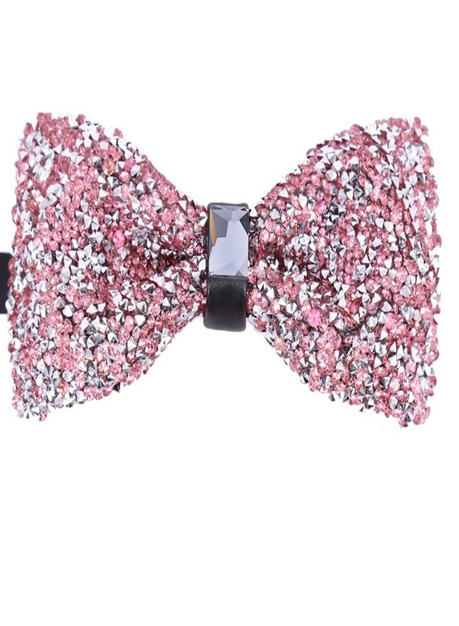 ربطات عنق رجالية أنيقة بلون وردي فاتح قابلة للتعديل من سيكدي، هدية مثالية للرجال والأولاد.