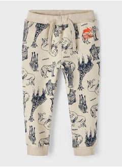 Kids Animals Print Sweatpants