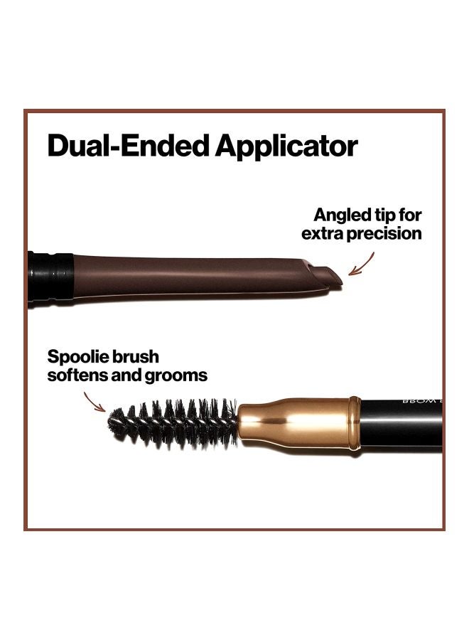 Revlon ColorStay Brow Pencil Dark Brown 220 - Image 3