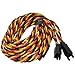 BackBay R/C BackBayRC 20awg Twisted Servo Extension Cable wSafety Clip 100 Strands for RC Vehicles Drones EBikes 8 Lengths 5 Wires per Pack 90CM 36in - Image 4