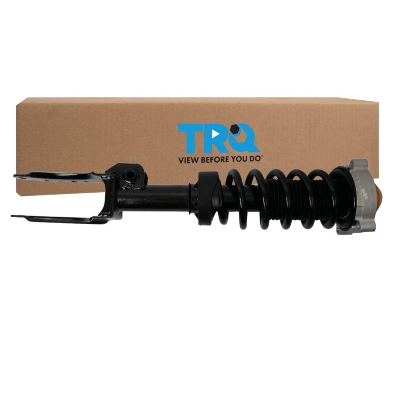 TRQ Front Left Shock  Spring Strut Assembly Drivers Side Compatible with 20072015 Audi Q7 20032010 Porsche Cayenne 20042010 Volkswagen Touareg