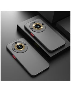 ZOOMEE Protective Shockproof Matte Anti-Scratch Slim Back Case Cover For Realme 11 Pro / Realme 11 Pro+ Black 