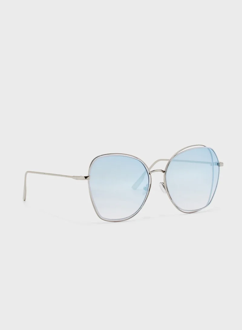 Ginger Mirrored Lens Sunglasses