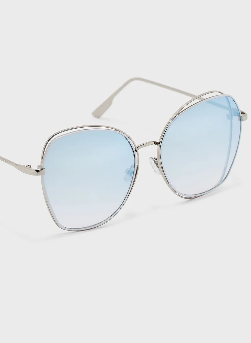 Ginger Mirrored Lens Sunglasses
