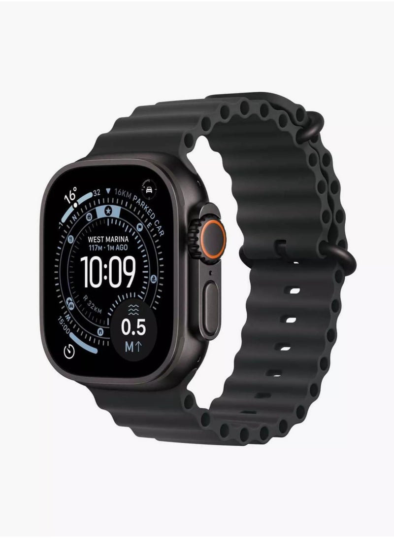 Starfire Smart Watch Ultra 2.01 Inch Hd Display Full Touch Screen Bluetooth Calling Wireless Charging Ip65 Waterproof Heart Rate Fitness Tracker For Men Women Black - Image 1