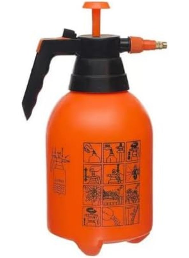 Day To Day رشاش ضغط الحديقة DAY TO DAY، 2 لتر، زجاجة مضخة محمولة، برتقالي - Image 1