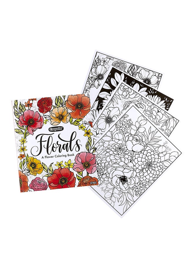 Crayola 40-Page Coloring Book, Colors in Bloom - Image 3