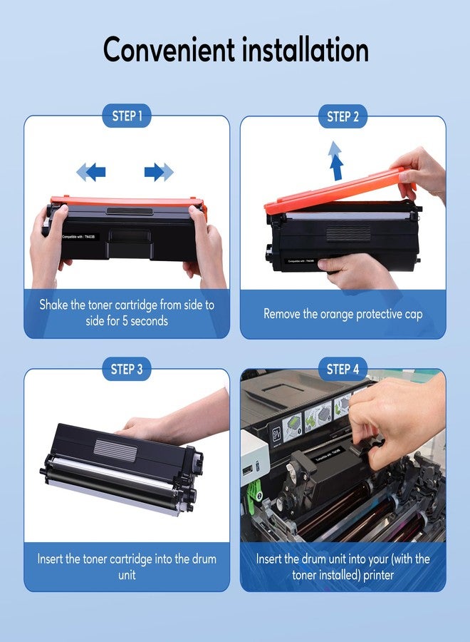 خرطوشة حبر بديلة TN433 TN-433 لطابعات Brother TN 433 TN-431، متوافقة مع طابعات Brother HL-L8260CDW وHL-L8360CDW وMFC-L8610CDW وMFC-L8900CDW وHL-L9310CDW - Image 3