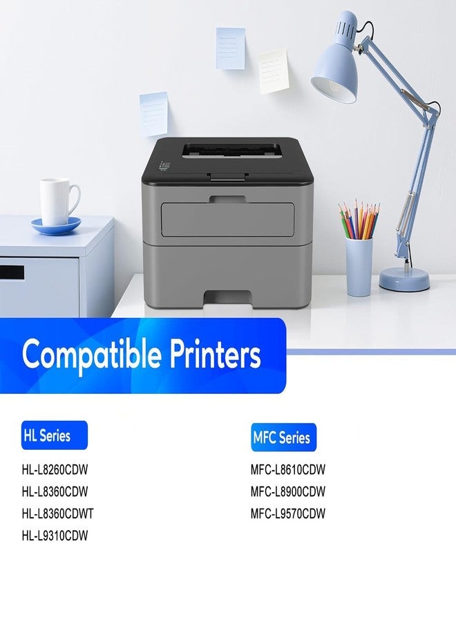 خرطوشة حبر بديلة TN433 TN-433 لطابعات Brother TN 433 TN-431، متوافقة مع طابعات Brother HL-L8260CDW وHL-L8360CDW وMFC-L8610CDW وMFC-L8900CDW وHL-L9310CDW - Image 2