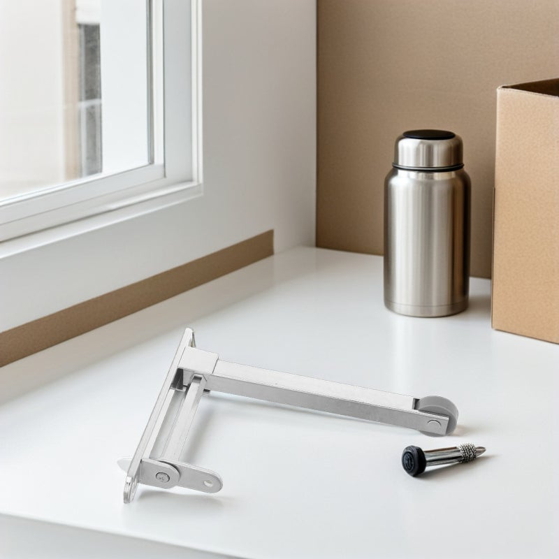 1 Set Metal Fire Door Closer: Heavy Duty Automatic Commercial Door Closer - Self Closing System For Public Spaces Residential & Commercial - Image 5
