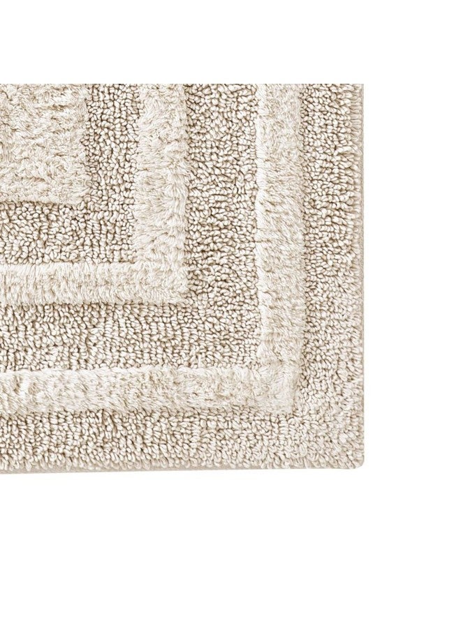 Eddie Bauer Eddie Bauer - Bathroom Rug Runner, Soft Tufted Cotton Bathroom Decor, Super Absorbent & Quick Dry (Logan Light Grey, 60" x 22") - Image 4