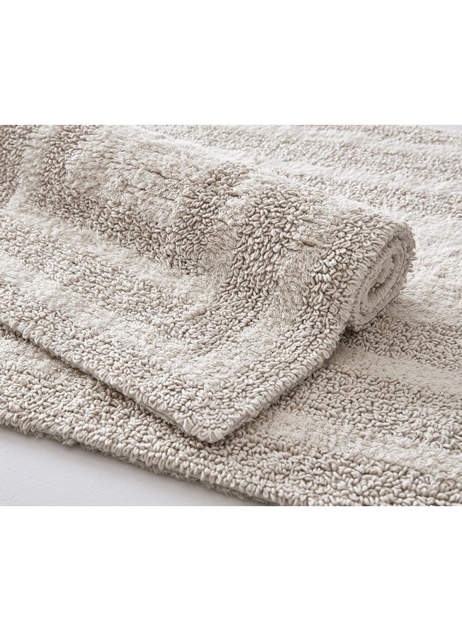 Eddie Bauer Eddie Bauer - Bathroom Rug Runner, Soft Tufted Cotton Bathroom Decor, Super Absorbent & Quick Dry (Logan Light Grey, 60" x 22") - Image 5