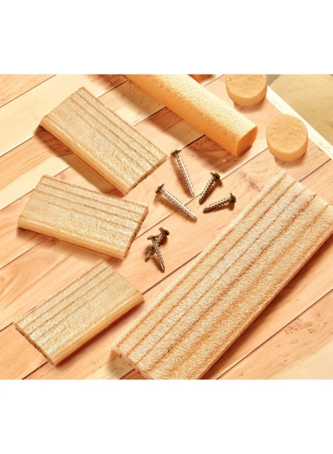Little Tikes Creative Construction Wood, Nails & Screw Bundle - Image 2