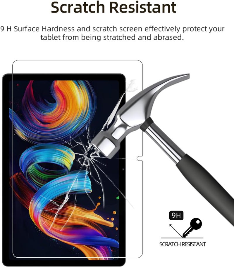 WUNIAK Screen Protector for TCL NXTPAPER 11 Plus Tablet 11.5inch, HD Scratch Resistant Tempered Glass Film for TCL NXTPAPER 11 Plus Drop Protection,Touch Sensitive,Anti-Fingerprint,1 pack. - Image 2