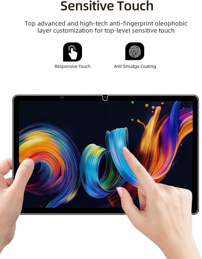 WUNIAK Screen Protector for TCL NXTPAPER 11 Plus Tablet 11.5inch, HD Scratch Resistant Tempered Glass Film for TCL NXTPAPER 11 Plus Drop Protection,Touch Sensitive,Anti-Fingerprint,1 pack. - Image 3