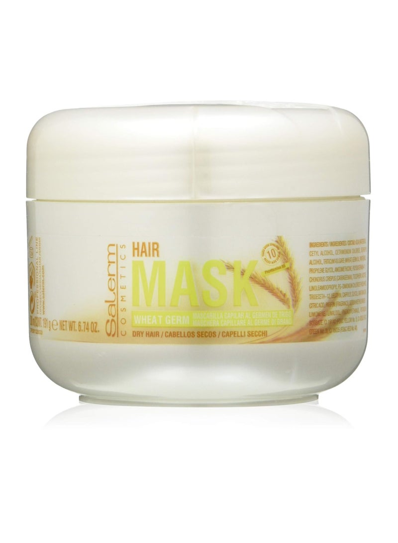 Salerm Cosmetics Salerm Cosmetics Salerm Wheat Germ Mascarilla Capilar Conditioning Treatment, 6.74 Ounce, 1000 milliliters - Image 1