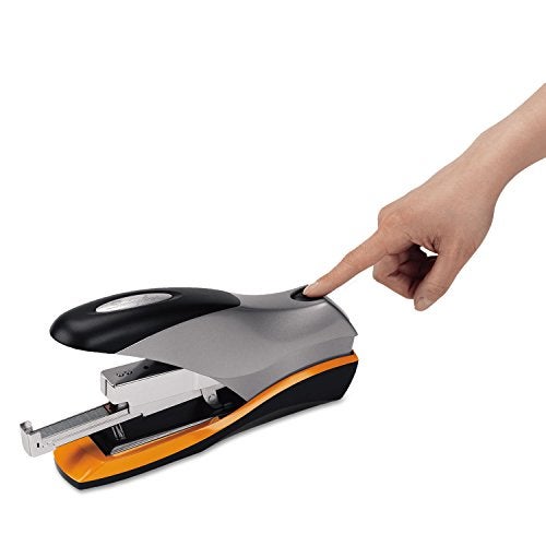 Swingline مُدبِّس سوينغلاين، سعة 70 ورقة، أوبتيما 70، خالي من التكتل، جهد مُخفَّض، مقبض ناعم، معدني، فضي/أسود/برتقالي (87875) - Image 4