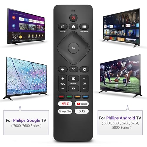 LOUTOC Replacement for Philips-Smart-TV-Remote-Control, Universal Smart Remote for Philips Android/Google TV - Image 3