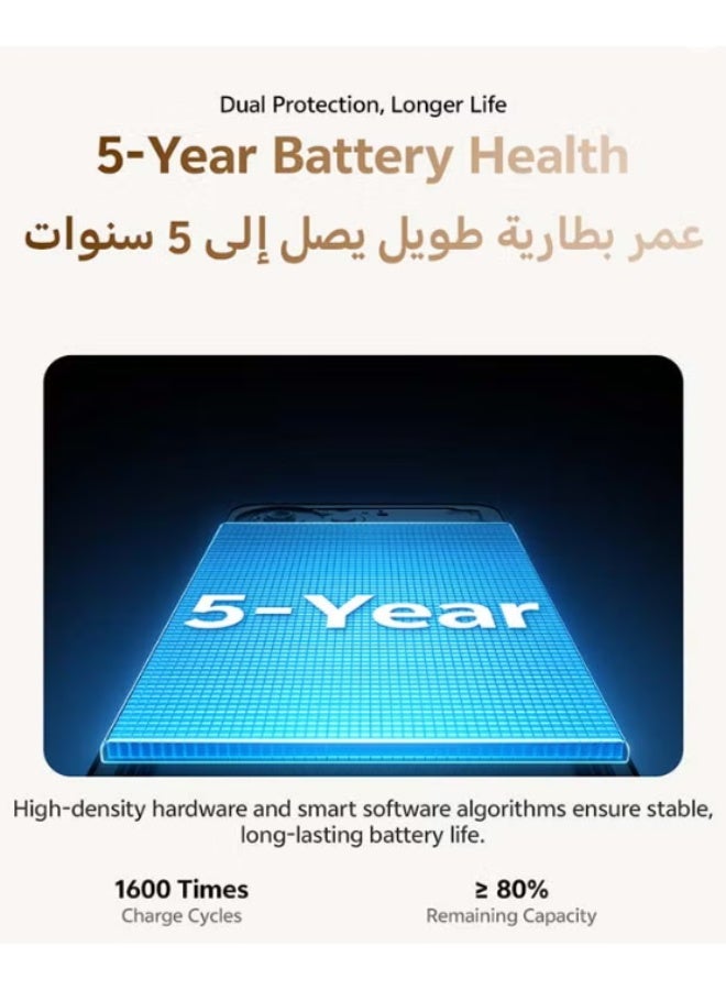 فيفو Y11 AI 5G Black 4GB RAM 128GB With Exclusive Neckband (Vivo Holder and Charger and Case Inside Phone Box) - Middle East Version - Image 4