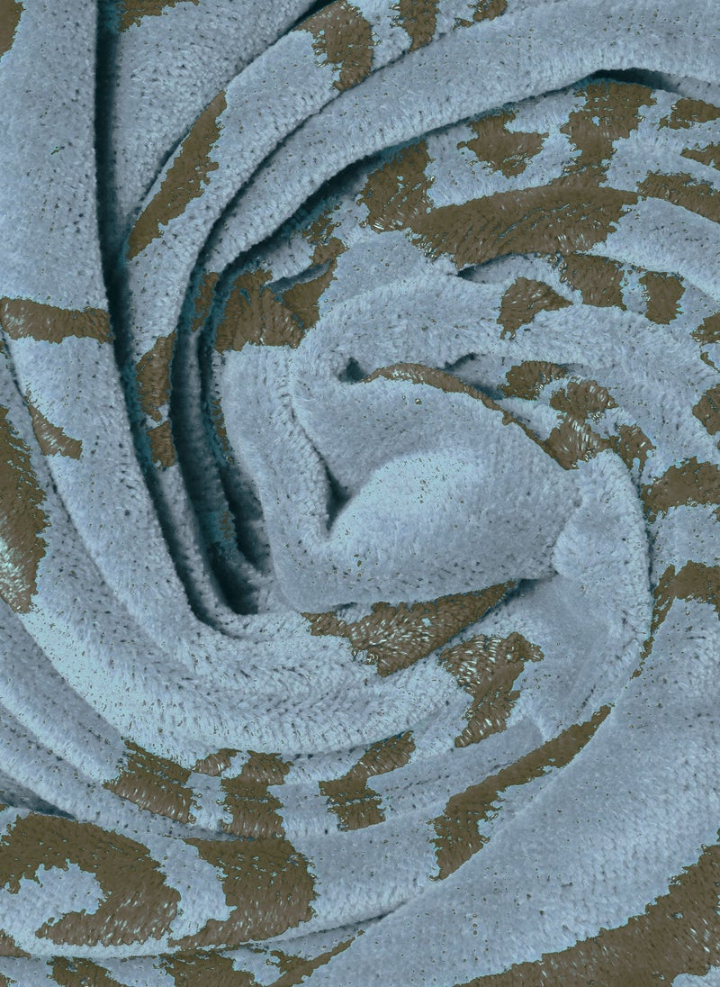 MORGAN MURRY 100% Cotton Modern Jacquard Bath Towel 68x136 cm - Image 4