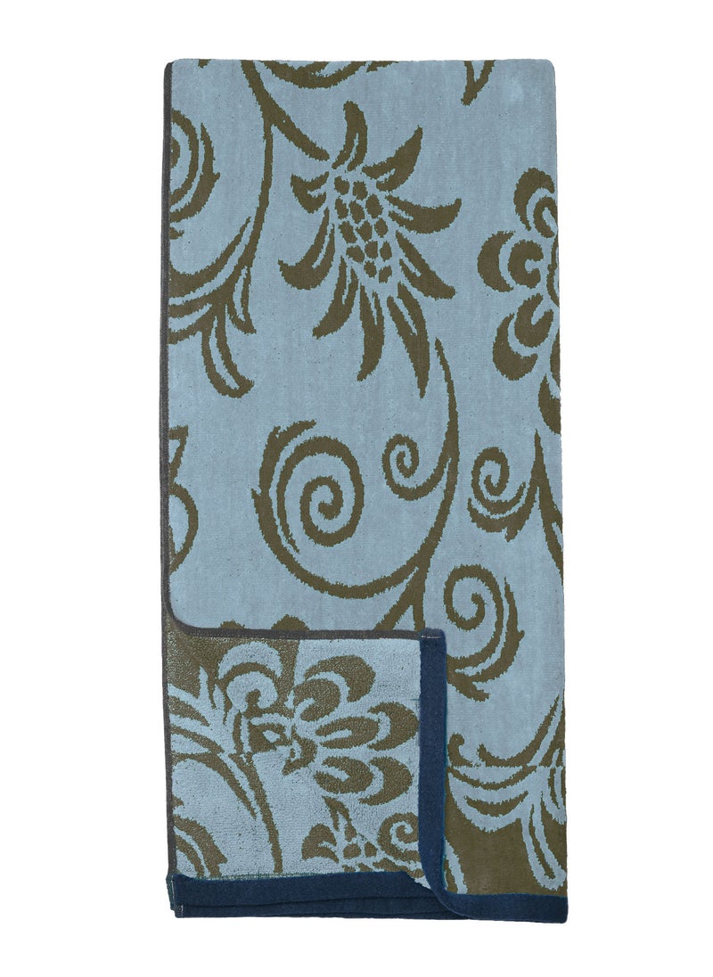 MORGAN MURRY 100% Cotton Modern Jacquard Bath Towel 68x136 cm - Image 2