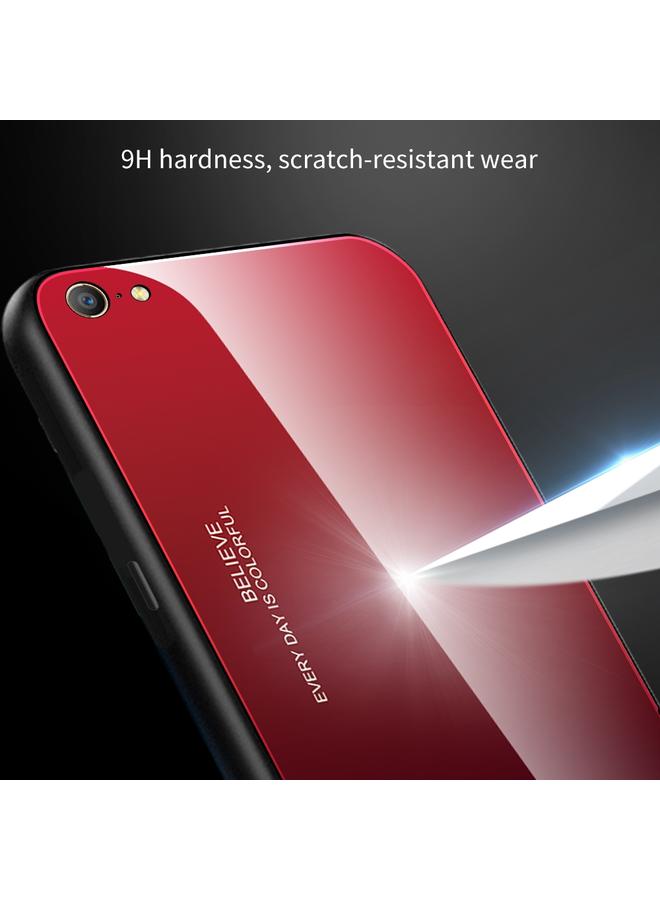 S-TOP Case For OPPO A57 / A39 Gradient Color Glass Case - Image 4