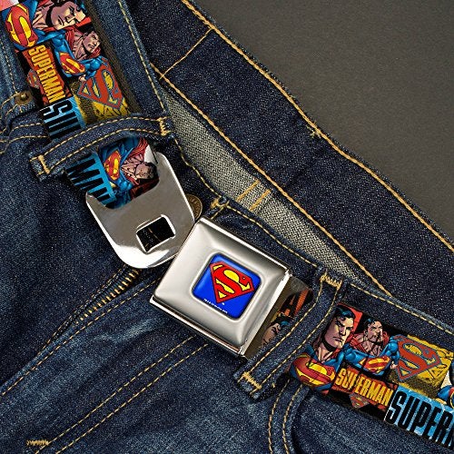 Buckle Down Buckle-Down Seatbelt Belt Superman Regular - Image 2