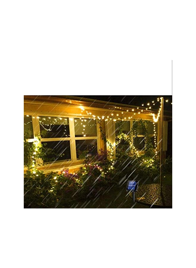 The Bros 4 Pack Solar String Lights for Garden Patio Christmas Tree Indoor Bedroom, 100 LEDs Decorative Fairy Lighting Copper Wire Waterproof Outdoor Light(Warm White) - Image 3