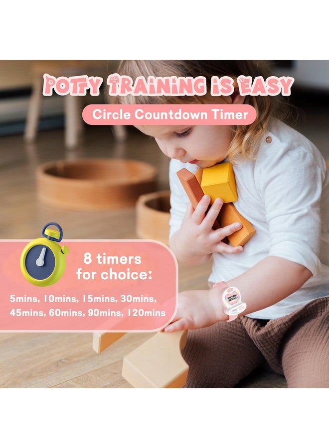 A ALPS Kids Watch Potty Training Watches for Boys and Girls, Potty Timer Toilet Shape and LED Colorful Lights, Music Reminds Kids It's Time to Go to The Bathroom Fun Gift for Moms and Toddlers - Image 2