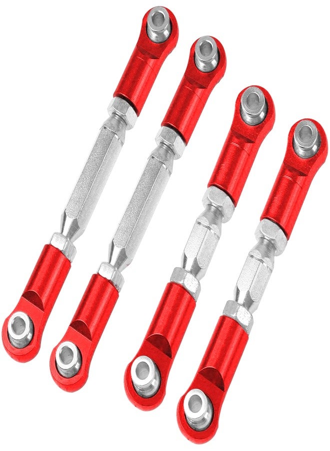 في جو هوبي مشابك ربط معدنية من Vgoohobby، وصلات انحناء القضبان، وصلات التوجيه، قضبان الربط، قضيب السحب، متوافقة مع سيارة Arrma Granite 4X4 Senton 4X4 Mega550 1/10 RC (أحمر) - Image 3