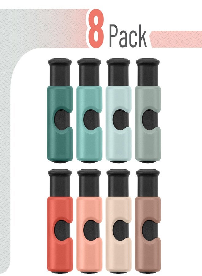 Mr. Pen- Squeeze and Lock Bread Bag Clips, 8 Pack, Harvest Field Colors, Squeeze and Lock Bread Clips Reusable - Image 2