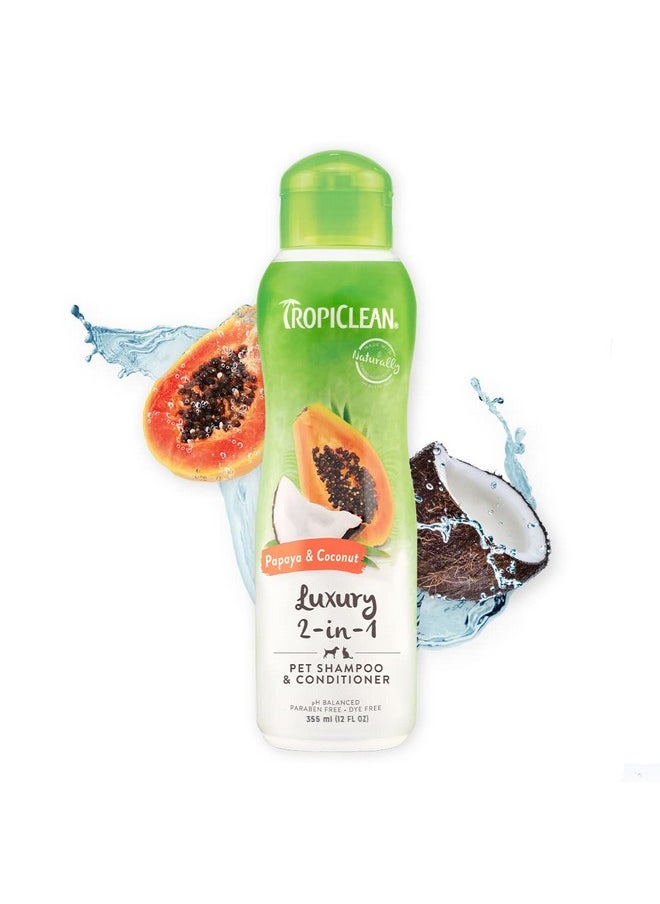 TropiClean Shampoo, Papaya Coconut, 355 Ml  - Image 1