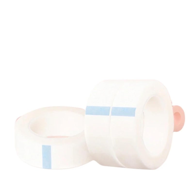 Lash Tape for Eyelash Extensions 50pcs Micropore Eyelash Tape Lash Extension Supplies Makeup Tools Lashes Accessories Makeup Tools Lash Lifting Tape(White) - Image 1