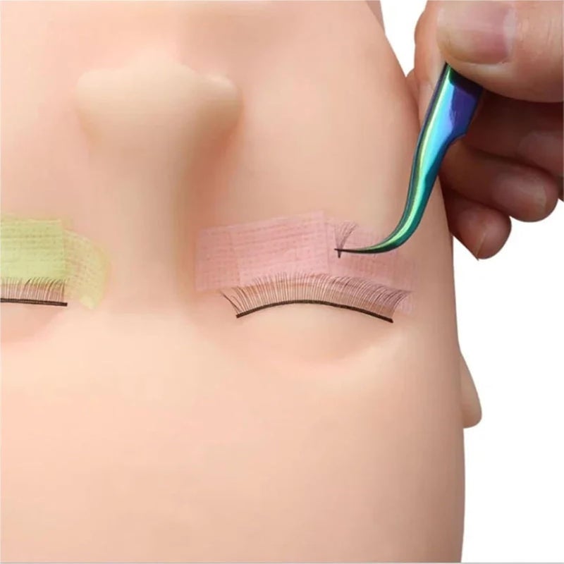 Lash Tape for Eyelash Extensions 50pcs Micropore Eyelash Tape Lash Extension Supplies Makeup Tools Lashes Accessories Makeup Tools Lash Lifting Tape(White) - Image 5