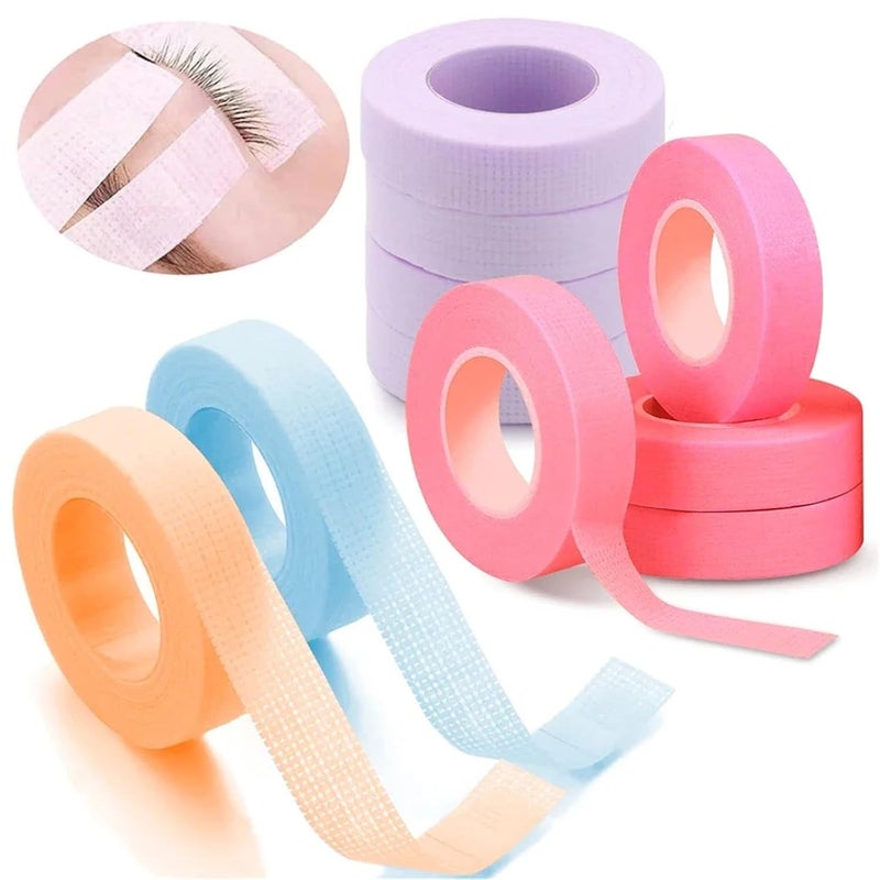 Lash Tape for Eyelash Extensions 50pcs Micropore Eyelash Tape Lash Extension Supplies Makeup Tools Lashes Accessories Makeup Tools Lash Lifting Tape(White) - Image 2