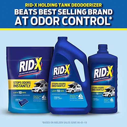 Rid-X Holding Tank Deodorizer Liquid, Fresh Scent, 24 Ounce - Image 2