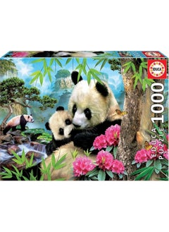 EDUCA Puzzle 1000 Pieces Morning Panda 