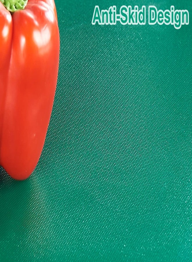 CURTA Cutting Boards for Kitchen - 20 x 14 x 0.5 Inch Green - Image 3