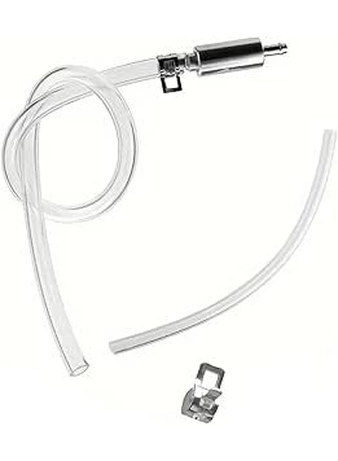 Motorcycle Brake Caliper Bleeder Hose Kit for Efficient Air Removal Enhanced Braking - Image 1